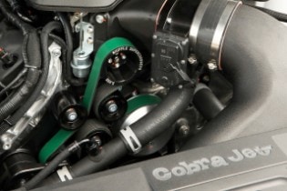 50th Anniversary Mustang Cobra Jet engine